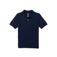 thumbnail image 6 of Wonder Nation Boys School Uniform Short Sleeve Pique Polo Shirts, 4-Pack Value Bundle, Sizes 4-18, 6 of 7