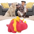 thumbnail image 3 of Dinosaur Latex Dog Squeaky Toys, Interactive Squeaky Dog Chew Toys Funny Cute Dinosaur Squeaky Dog Toys Durable Teething Toys For Aggressive Chewers, Small, Medium, Large Dogs, 3 of 8