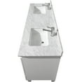 thumbnail image 6 of Wyndham WCV800072DWHIVUNSMXX 36 Inch Vanity in White with Ivory Marble Top, 6 of 7