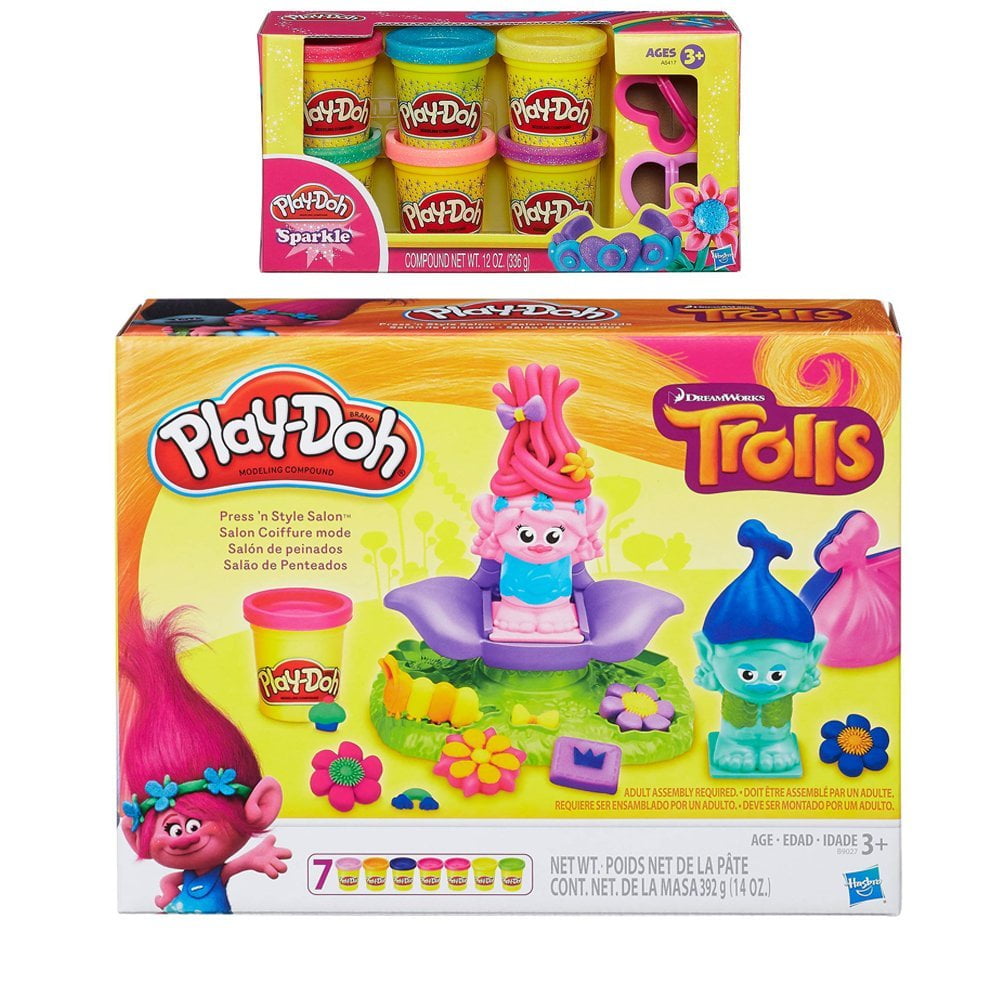 trolls play doh set
