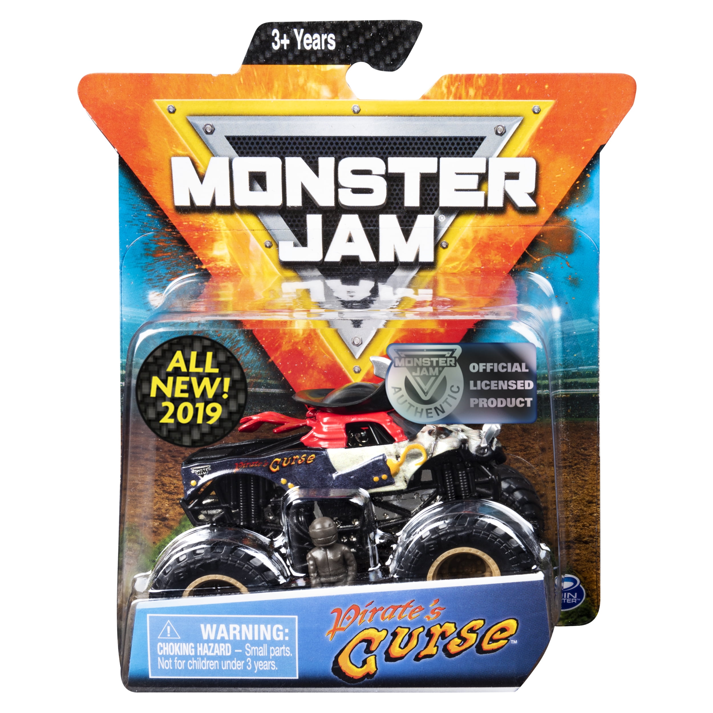pirate's curse monster truck toy