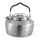 thumbnail image 1 of Hervidor de camping, tetera, cafetera, multiusos, de acero inoxidable, ligero, de rápida cocción. Plata esmerilada de 15 l, 1 of 7
