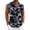 BG33_Pink, variant on Men's Hawaiian Sleeveless Shirts Tropical Floral Beach Tops Summer Button Down Tank Tops Watermelon Red XL