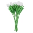 thumbnail image 1 of KAKOWELY 15 tulipanes artificiales de tacto real, ideales para fiestas., 1 of 4