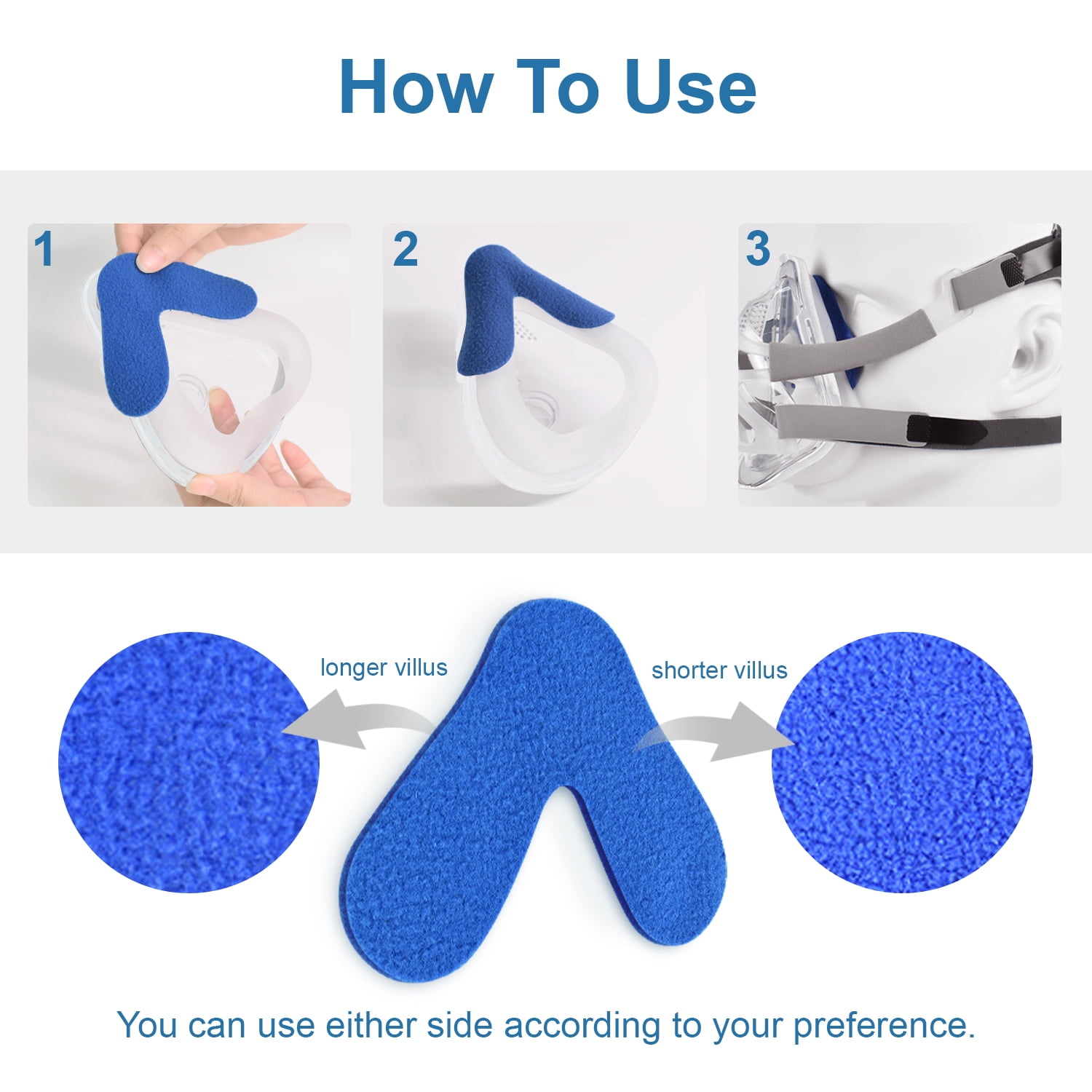 12 Pack CPAP Nose Pads- Comfort Nose Pad for CPAP Mask,Avoiding