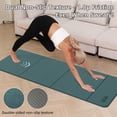 thumbnail image 4 of BAIMA Travel Yoga Mat 8 mm Thick,Multicolor Workout Pads for Home Gym,Portable for Camping or Travel Exercise Mat(Green & Grey), 4 of 7