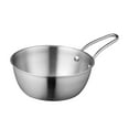thumbnail image 5 of Stainless Steel Camping Travel Bowl with Handle Food Bowl Convenient Soup Dish Multipurpose for Outdoor Meal Prep, Serving, Baking Size M, 5 of 10