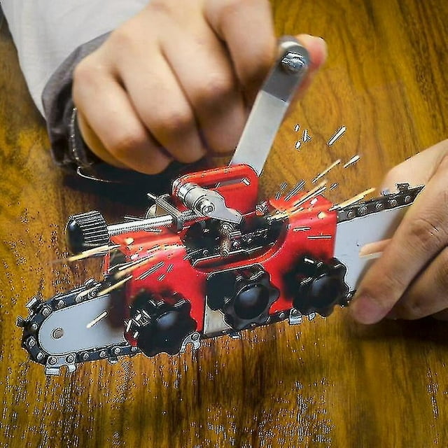 Afilador de motosierra cadena portátil carpintería piedra de molienda eléctrica