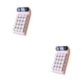 thumbnail image 3 of Calculadora simple Cateissary Papelería para estudiantes Rosa 2piezas, 3 of 6
