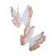 thumbnail image 2 of 2 piezas decoraciones artificiales de mariposa suministros de mariposa artificial para fiestas creativas decorativas para la casa de la casa de la boda naranja, 2 of 8