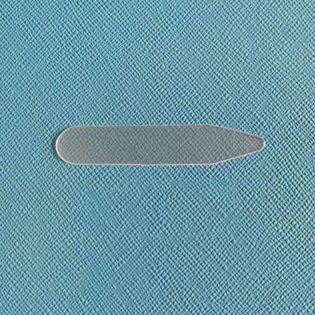 COMPUKAS 200Pcs Collar Shaper Inserts for Mens and Womens Shirts Durable Pet Material Collar Stays