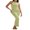 Green, variant on KOMOO Women Knit Tank Dress Sleeveless Backless Split Cocktail Dresses Bodycon Party Long Dress