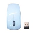 thumbnail image 1 of Sidaley Ratón inalámbrico portátil plegable de 2,4 GHz, 1600DPI, 3 botones, ratón de escritorio para juegos, ratón plegable para oficina en casa, Juegos de teclado y mouse para computadora blanco, 1 of 6