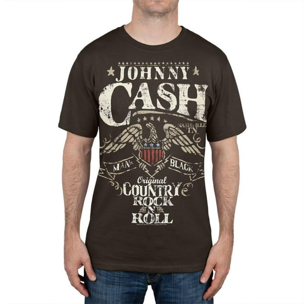 Johnny Cash - Johnny Cash - Eagle Seal Big & Tall T-Shirt - 5XLT ...