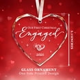 thumbnail image 2 of Adorno colgante THDZS First Christmas Engaged 2025, 2 of 6