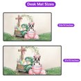 thumbnail image 5 of Easter Egg Boston Terrier Bunny Ear Welcome Spring Truck Desk Mat Full Keyboard Mouse Pad Gentleman Dog Lover Gifts Large Mousepad - 12002, 5 of 5