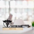 thumbnail image 2 of Handmadetneonsign Nurse Metal Nameplate, Nurse Desk Nameplate, Nurse Desk Name Plate Decor, 2 of 5