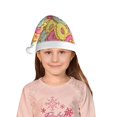 thumbnail image 5 of Bingfone Donut and Blue for Kids Christmas Hat Santa Hat for Boys Girls Teenager for Christmas New Year Xmas Festive Holiday Party Supplies Gifts, 5 of 6