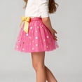 thumbnail image 4 of EnJoCho Girls Princess Tutu Skirt for Kids Snow Gr𝖺phic Bowknot Layered Pleated Dance Skirt Gymnastic Par𝗍y Ballet Dress Tutu Skirt For Girls, 4 of 6