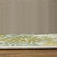 thumbnail image 5 of Flower Area Rug, Modern Dahlia Inspired Petals Blossom Abstract Garden Artwork Design Print, Soft Carpet for Living Room Decor with Distressed Look, 2.6' x 5', Peacock Green Yellow, by Ambesonne, 5 of 6