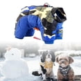 thumbnail image 4 of Ropa de Invierno jinwen para Perros Chaqueta de Nieve Azul M, 4 of 7