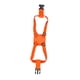 thumbnail image 4 of Correa para equipaje con correa para añadir una bolsa que conecta tus maletas. Multifuncional y ajustable. naranja, 4 of 8