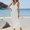 White, variant on Women's Beach Cover Up Swimsuit With Bohemian Floral Print Loose Casual Resort Wear Mesh Bathing Suit Cover up Little Girls Bathing Suit Cover up Bathing Suit Cover Ups Women Pants And Top Womens Pool