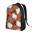 thumbnail image 2 of Haiem Various Pumpkins Backpack - Stylish and Durable 15-inch Laptop Backpack with Waterproof Oxford Fabric, 2 of 8