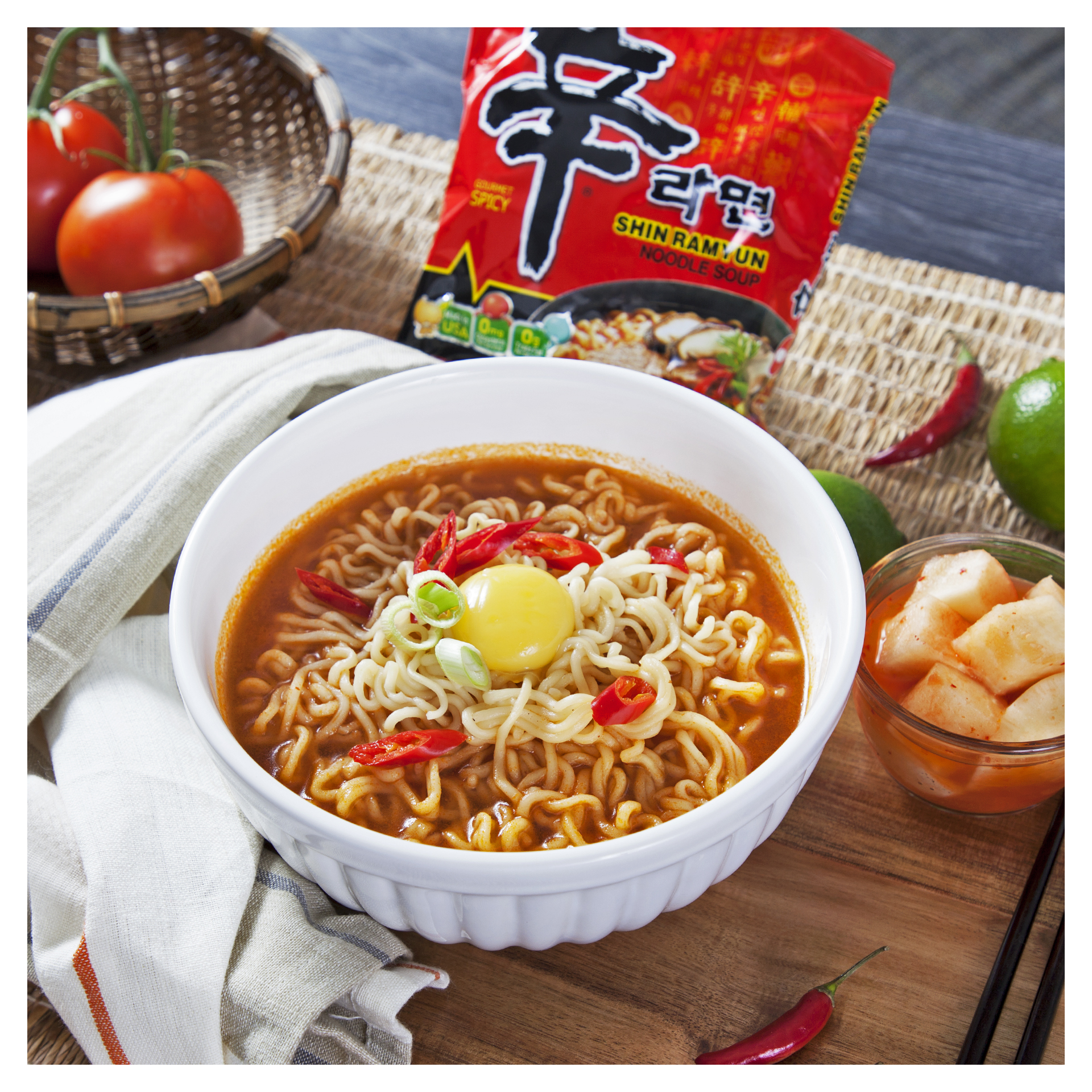 Nong Shim Ramyun Spicy Ramen Beef Noodle Soup, New 16 Pk. 4.2 oz. - image 3 of 6