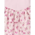 thumbnail image 2 of The Children's Place Baby & Toddler Girls Short Sleeve Tiered V-Waist Dress, Sizes 6M-5T, 2 of 3