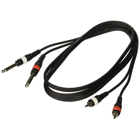 - Mr. Dj CDQR12 12 feet Dual 1/4