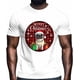 thumbnail image 2 of Camisetas gráficas informales de manga corta con diseño de perro Papá Noel y Feliz Navidad para hombre, 2 of 8