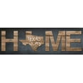 thumbnail image 2 of Lewis, Sheldon 18x9 Black Ornate Wood Framed with Double Matting Museum Art Print Titled - My Home Texas, 2 of 4