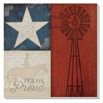 Thirstystone "Texas Proud" 8" Cork Back Stone Trivet