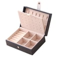 thumbnail image 1 of Caja de joyería organizador portátil de resistente al agua para collar, anillos, pendientes Azul Zulema caja de almacenamiento de joyas, 1 of 8