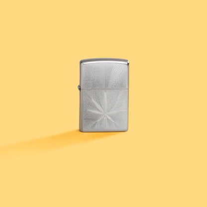 Zippo Lighter - Customized Engraved Message Windproof Leaf Leaf Design 46256