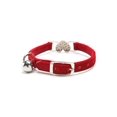 thumbnail image 3 of Miaocao Heart Bling Cat Collar with Safety Belt and Bell 8-11 Inches, 3 of 6