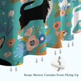 thumbnail image 6 of Chihuahua and Flower Florals Shower Curtain 72"x84" ,Bathroom Decorative Shower Curtains Set with 12 Hooks,Modern Waterproof Washable Shower Curtain, 6 of 6
