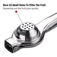 thumbnail image 5 of Stainless steel manual juicer citrus lemon press, fruit juice lime press metal, professional hand juicer kitchen utensils, 5 of 5