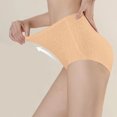 thumbnail image 4 of Fesfesfes High Waisted Underwear Womens Seamless And Skin Friendly Underwear Underwear Women Pack, 4 of 4