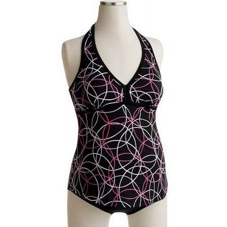 Maternity Spiral Halter Tankini