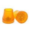 2pcs skid Stable Shock Absorb End Crutch Cane Rubber Tips 32mm