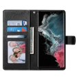 thumbnail image 3 of Case for FOXDOCK Samsung Galaxy S22 Ultra Wallet Case – Premium Leather, 3 Card Slots, Shockproof Protection, 3 of 5