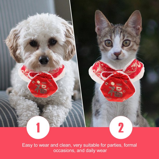 UPOUART Para Mascotas De Año Nuevo Ropa Cálida Y Transpirable Para Perros Y En Fiestas De