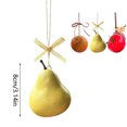thumbnail image 2 of Llavero realista con charm de fruta sintética para bolsos, accesorios de coche y, 2 of 5