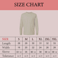 thumbnail image 4 of Gildan Ultra Cotton Crewneck T-Shirt for Men, Long Sleeve Classic Fit Sand Tee, 3XL, 4 of 6