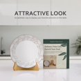 thumbnail image 2 of ANBOXIT Plate Stands for Display, 6 Inch Plate Holders for Displaying, Bamboo Picture Frame Holder for Tables, Tabletop Easels, Decorative Stand for Platter, Dish, Book, Photo and Plaque (1 Pack), 2 of 6