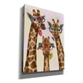 thumbnail image 2 of Epic Graffiti 'Giraffe and Flower Glasses, Trio' by Fab Funky Canvas Wall Art, 12"x16", 2 of 3
