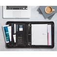 thumbnail image 4 of Samsill Professional 2" Round Ring Zipper Binder Portfolio, Black, 4 of 6