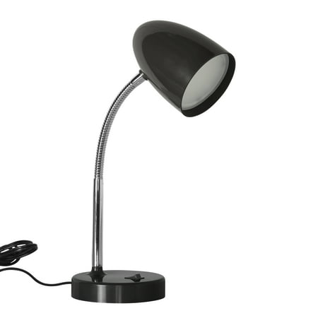 Mainstays 3.5 Watt LED Desk Lamp, Flexible Metal Gooseneck,